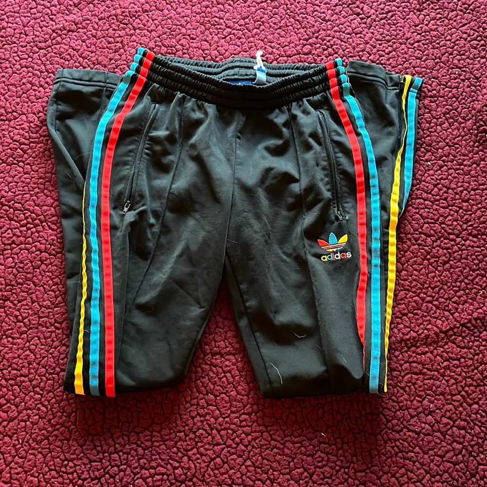 Super star adidas pants size XS